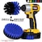 Drill Brush Power Scrubber By Useful Products 5 in W 5 in L Brush, Blue B-S-52O-QC-DB - alternate 4